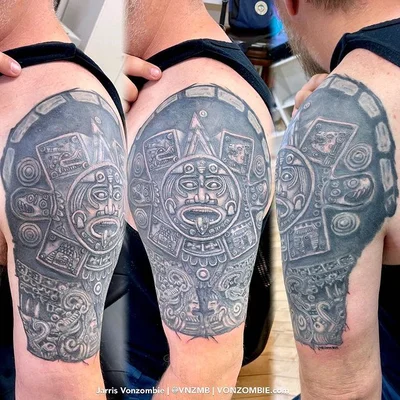 Von Zombie tattoo 008