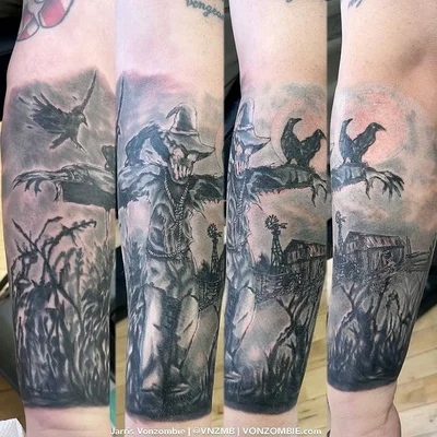 Von Zombie tattoo 009