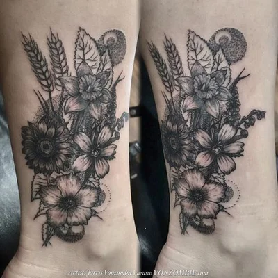 Von Zombie tattoo 020