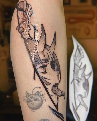 Mila Gladkova tattoo 023