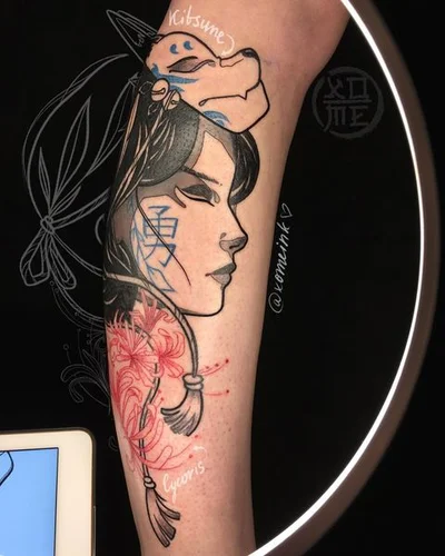 Mila Gladkova tattoo 025