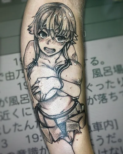 Mila Gladkova tattoo 029
