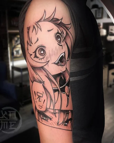 Mila Gladkova tattoo 035