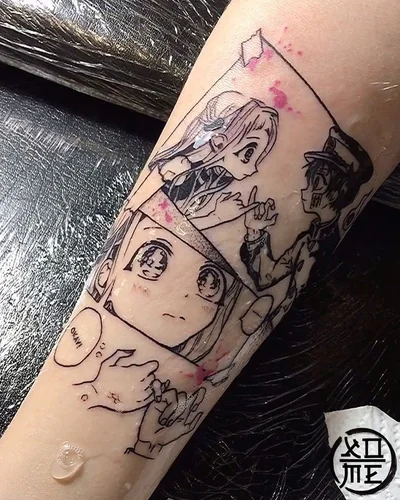 Mila Gladkova tattoo 043