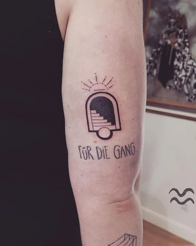 Von Pferden und Fischen tattoo 012