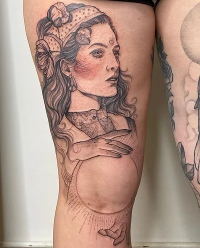 Von Pferden und Fischen tattoo 021