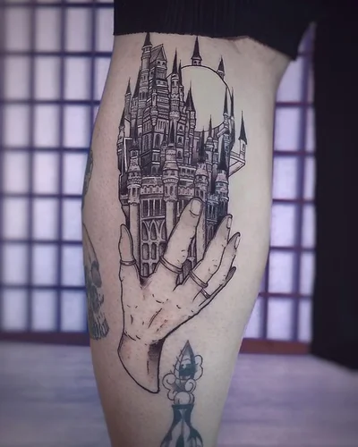 Von Pferden und Fischen tattoo 024