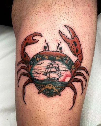 Von Pferden und Fischen tattoo 025