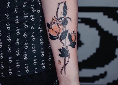 Von Pferden und Fischen tattoo 045