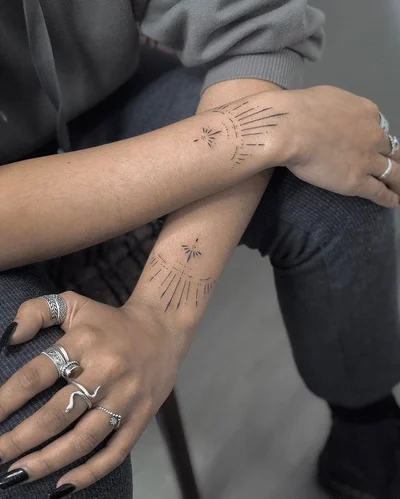 Von Pferden und Fischen tattoo 050
