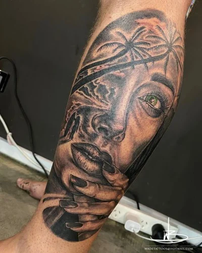Wade Barry tattoo 010