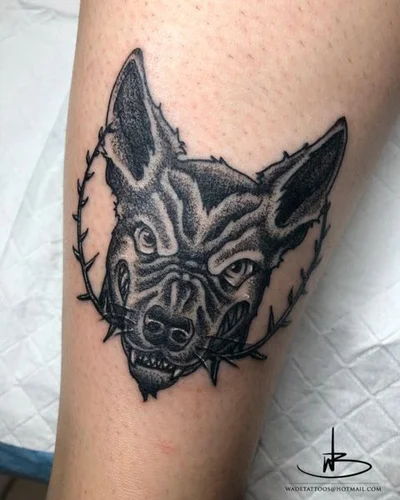 Wade Barry tattoo 015