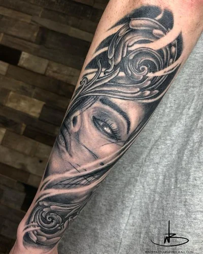 Wade Barry tattoo 019