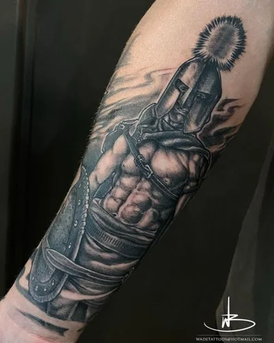 Wade Barry tattoo 023