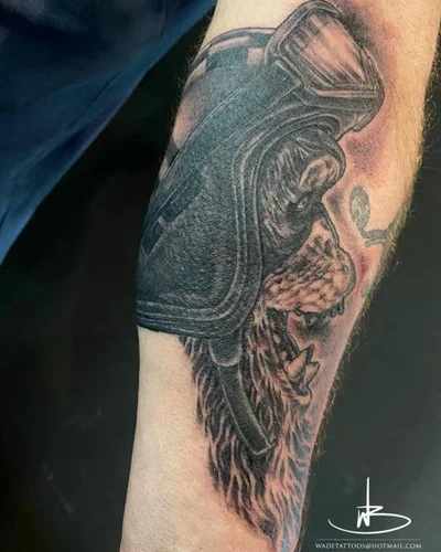 Wade Barry tattoo 025