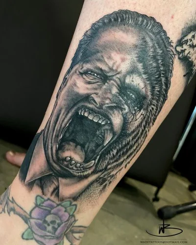 Wade Barry tattoo 032