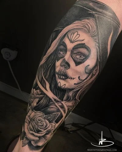 Wade Barry tattoo 039