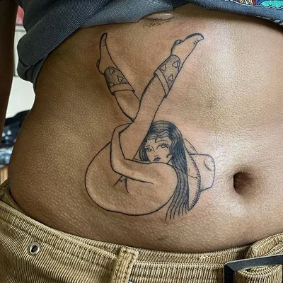 Sarah Whitehouse tattoo 016