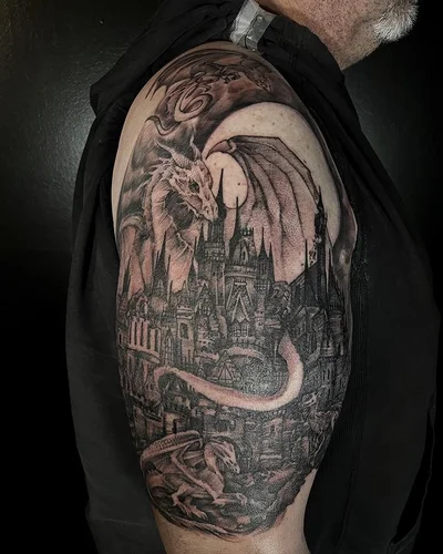 Watchtower Tattoo Company tattoo 007