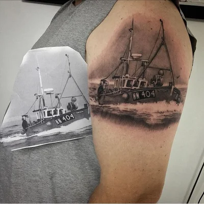Wayne Dore tattoo 007