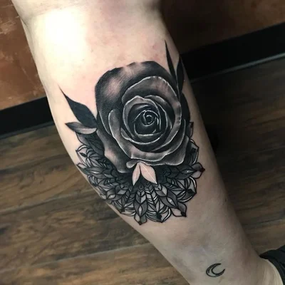 White Raven tattoo 011