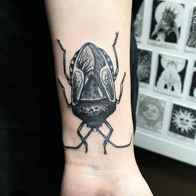 White Raven tattoo 012