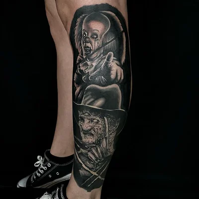 White Raven tattoo 015