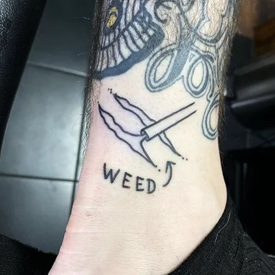 White Raven tattoo 017