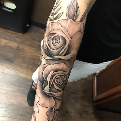 White Raven tattoo 023