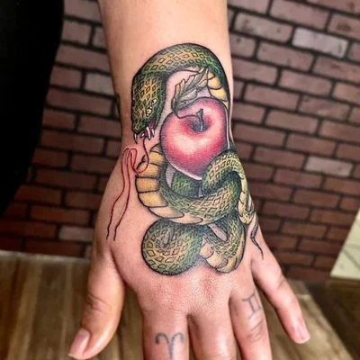 White Raven tattoo 026