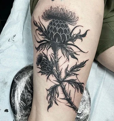 White Raven tattoo 032
