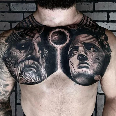 White Raven tattoo 036