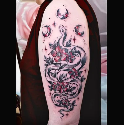 Lily / Alicia tattoo 011