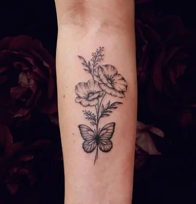 Lily / Alicia tattoo 014