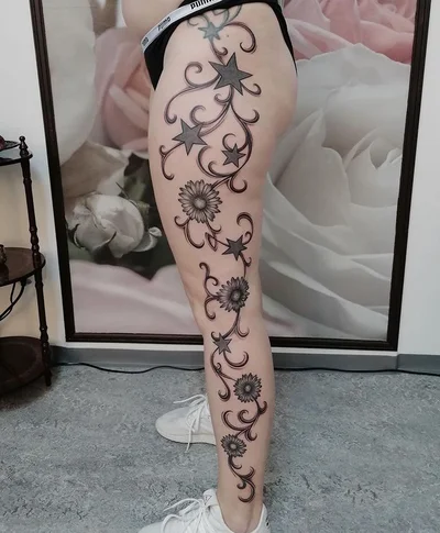 Lily / Alicia tattoo 023