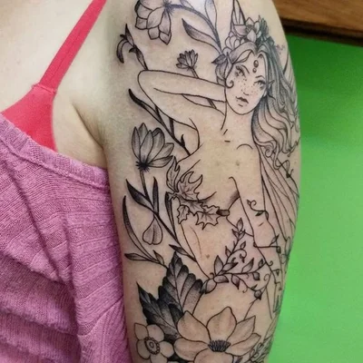 Amber Fae Wild tattoo 027