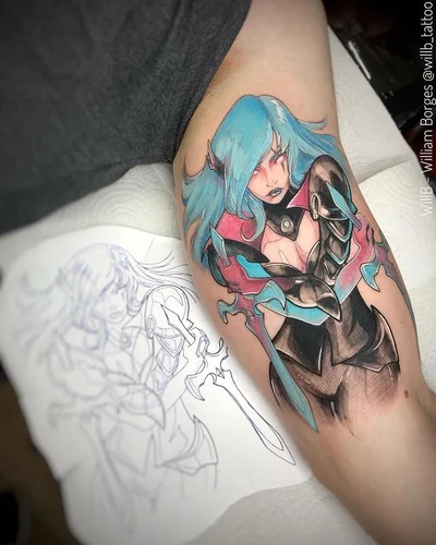 Will B tattoo 020