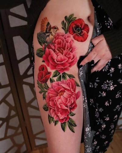 Winter Halo tattoo 027