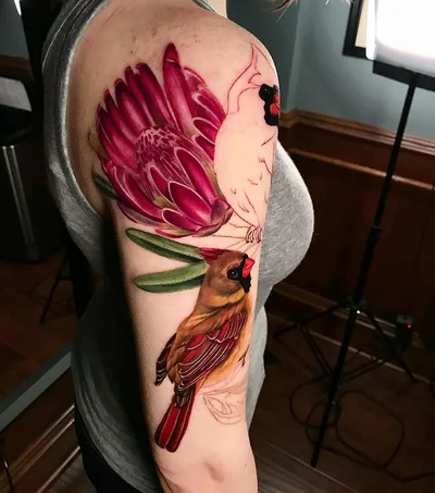 Winter Halo tattoo 049