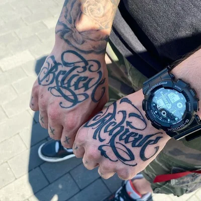 Calligraphy Wizard tattoo 018