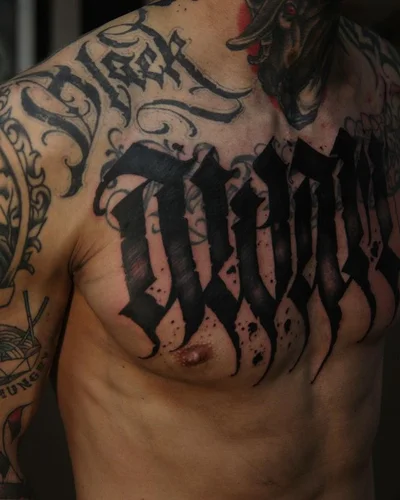 Calligraphy Wizard tattoo 019
