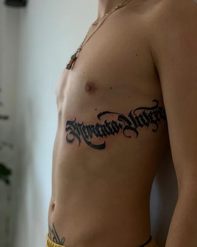 Calligraphy Wizard tattoo 024