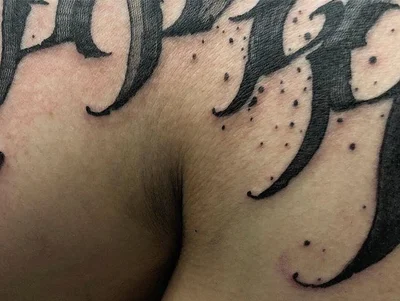 Calligraphy Wizard tattoo 026