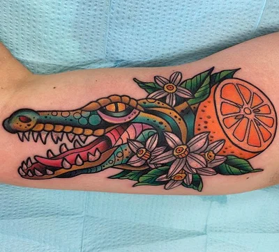 🐺🔥 Wolf and Flame 🔥🐺 tattoo 041