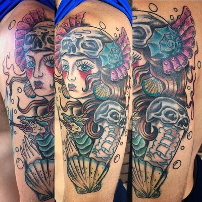 🐺🔥 Wolf and Flame 🔥🐺 tattoo 048