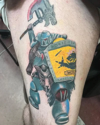 Wolf Mike Jaggers tattoo 023