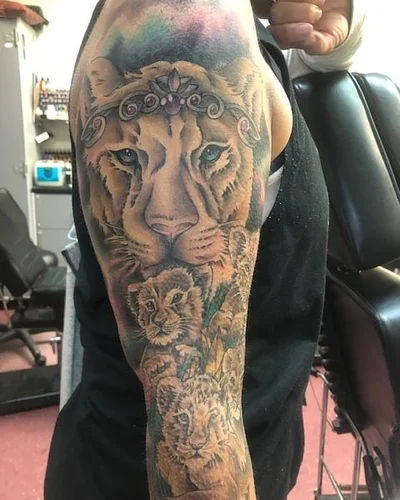 Wolf Mike Jaggers tattoo 035