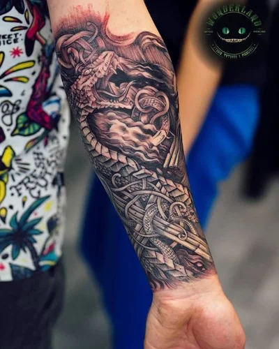 WONDERLAND tatuaż Legnica tattoo 025