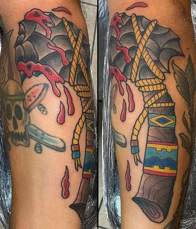 Working Man Tattoo tattoo 008