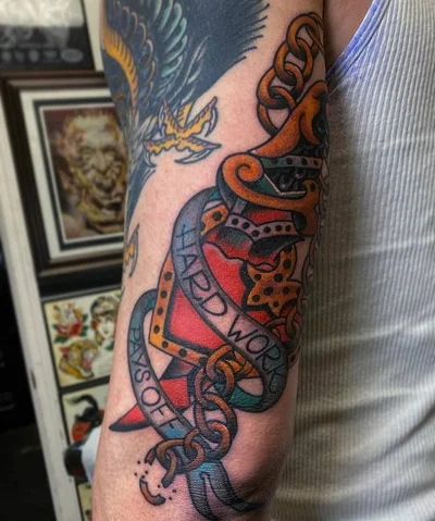 Working Man Tattoo tattoo 032